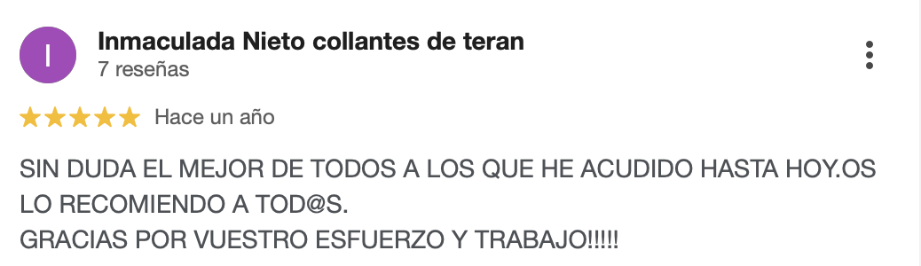 Medicina. Inmaculada