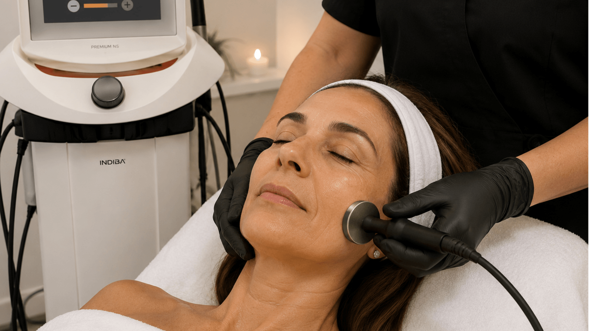 INDIBA Flacidez facial en Torremolinos · Centro Ubud