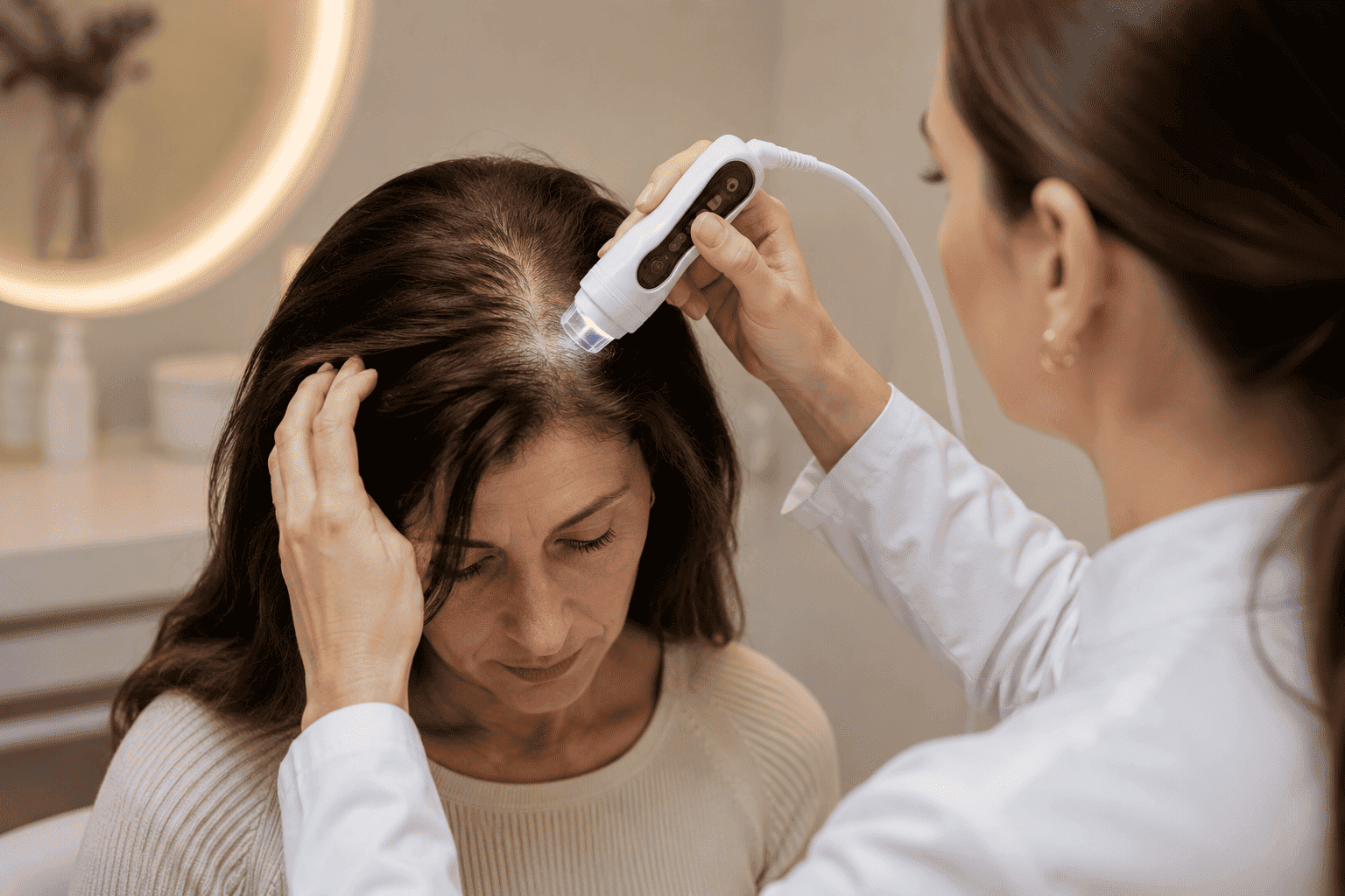 Alopecia femenina en Torremolinos · Centro Ubud